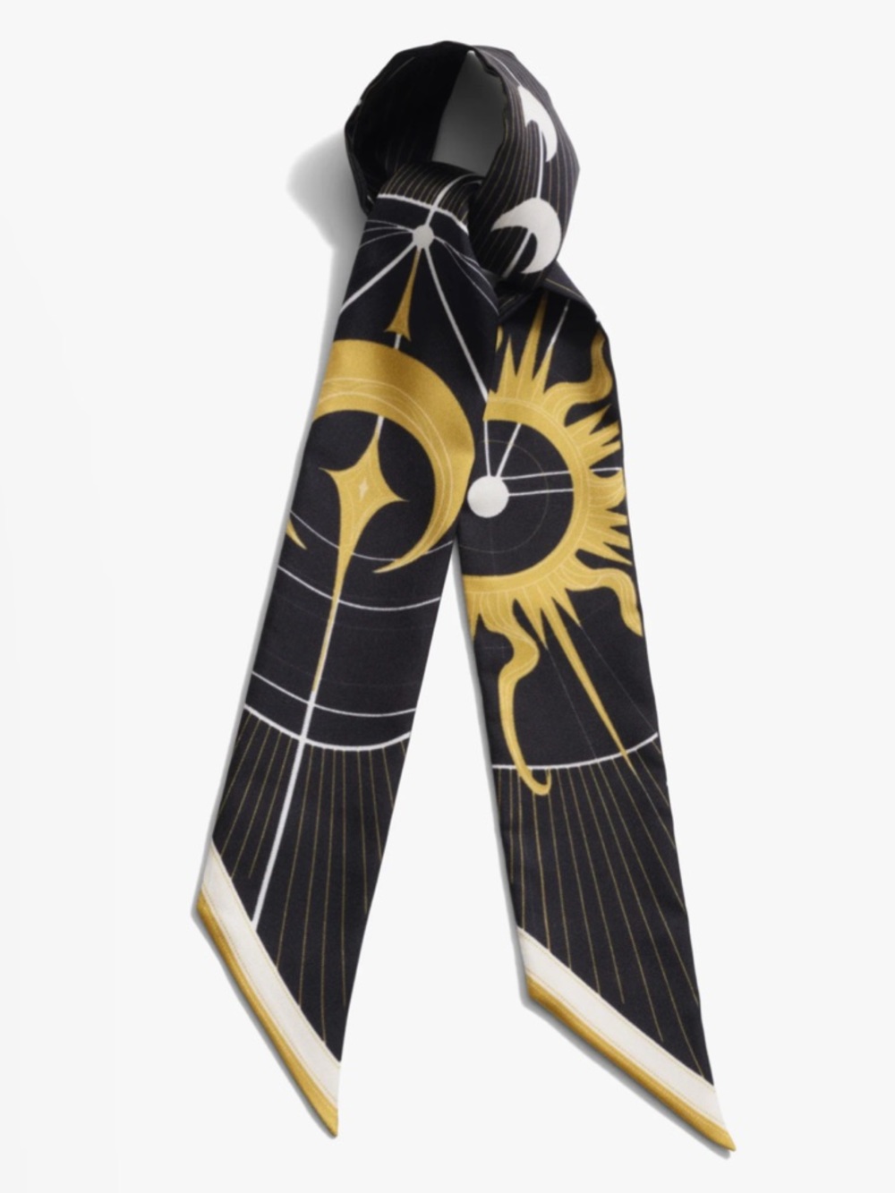 Awe Inspired Silk Twill Scarf. Brand new!